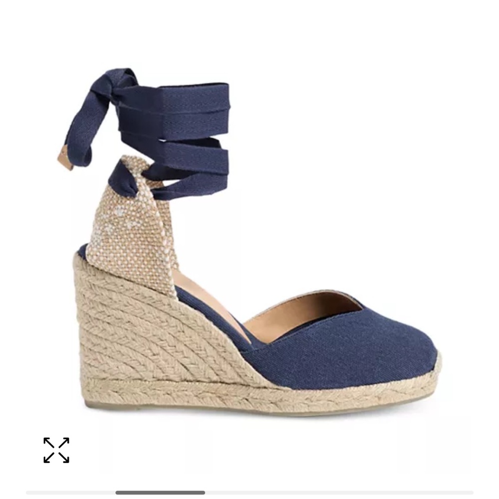 Castaner Chiara Wedge Platform Espadrilles Size 40 New in Box